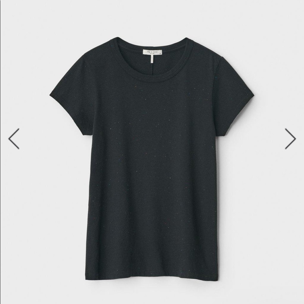Rag & Bone Black Multi The Nep Tee